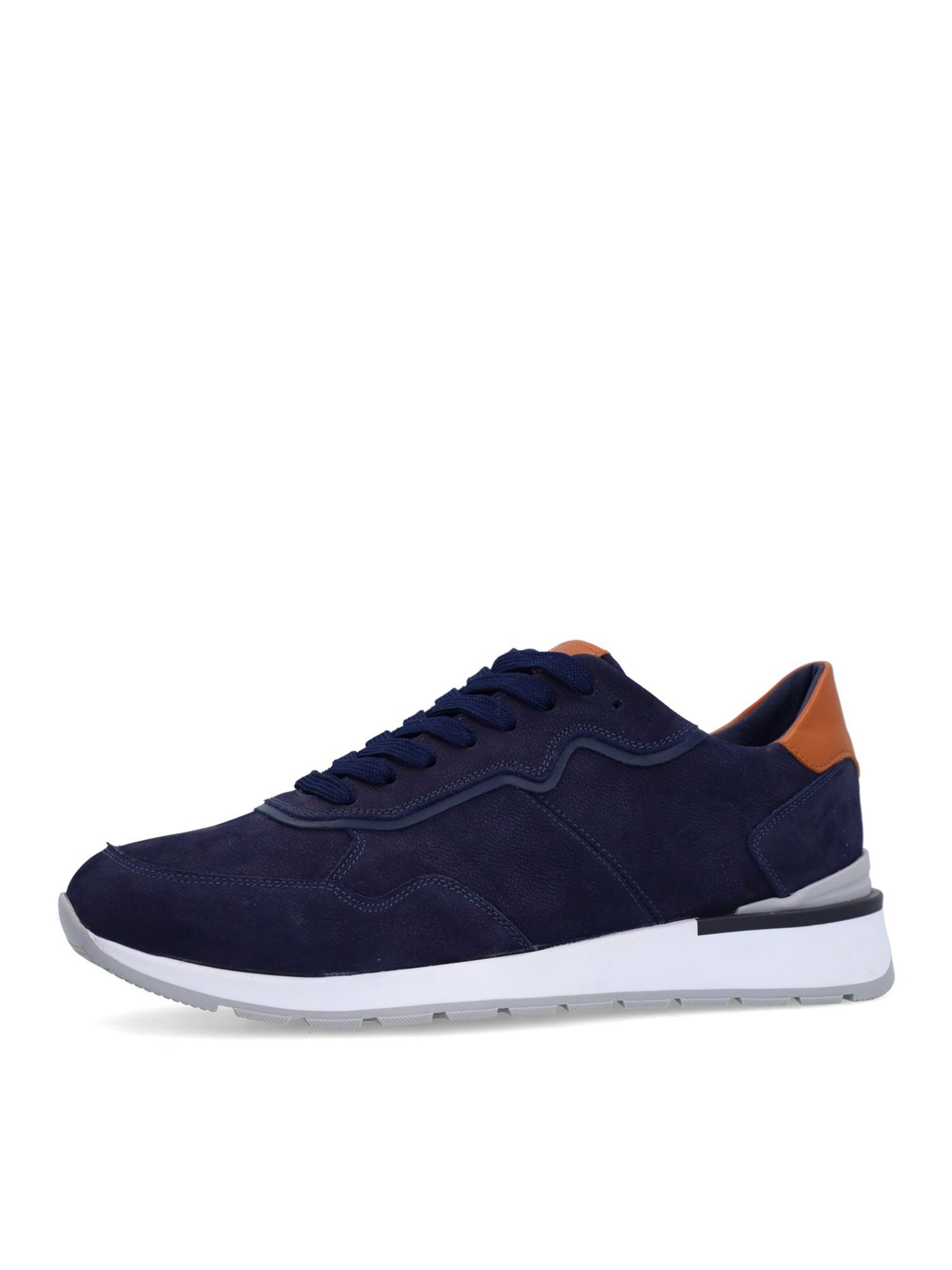 MANFIELD Sneakers laag in Blauw: voorkant