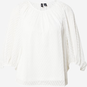 VERO MODA - Blusa 'NORA' en blanco: frente