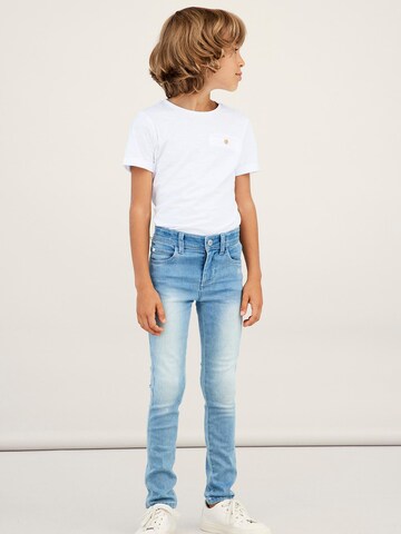 NAME IT regular Jeans 'Theo' i blå