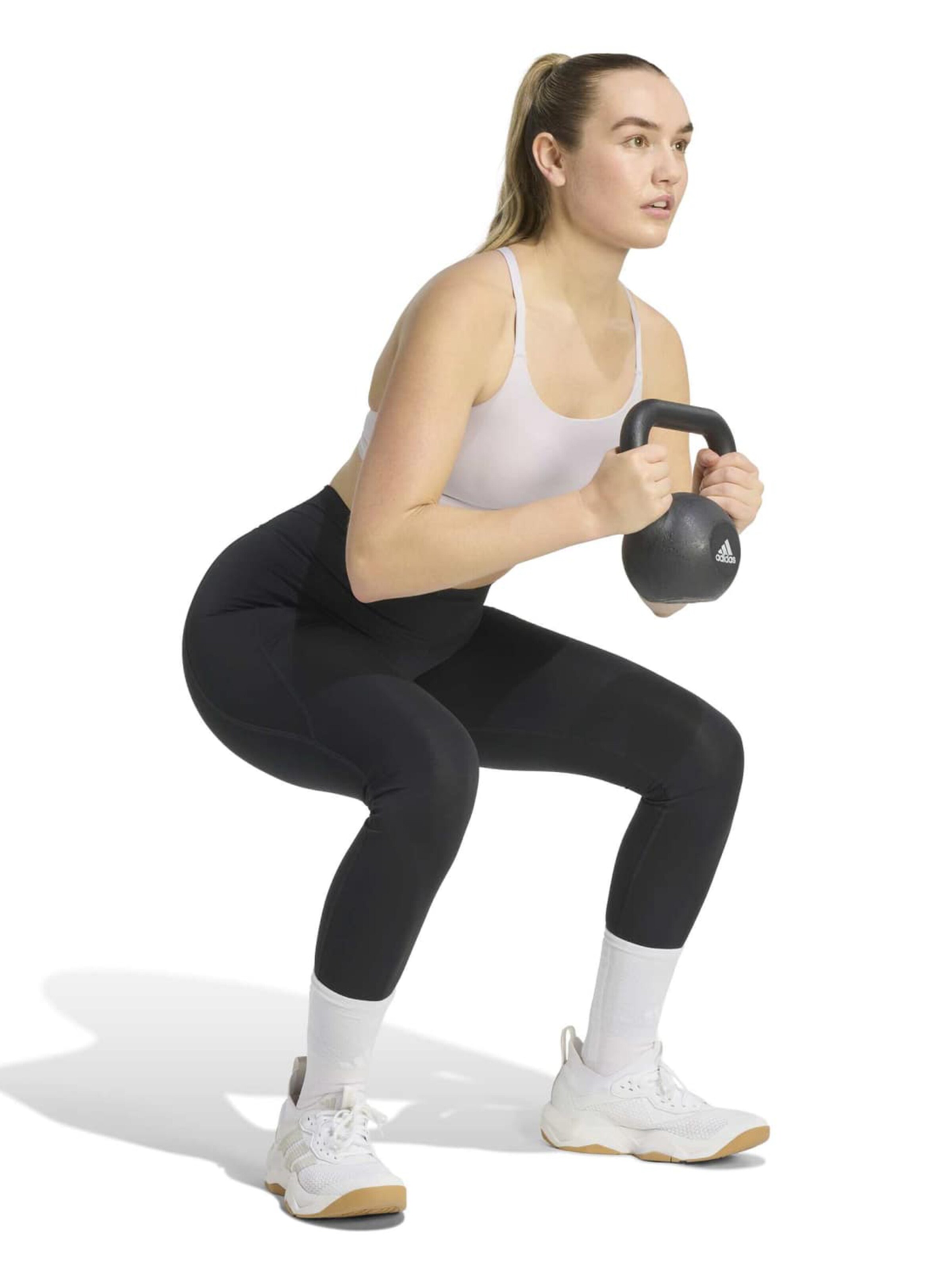 Bustieră Sutien sport 'OPT ESS' de la ADIDAS PERFORMANCE pe mov