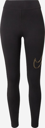 Nike Sportswear Leggings em amarelo dourado / preto, Vista do produto