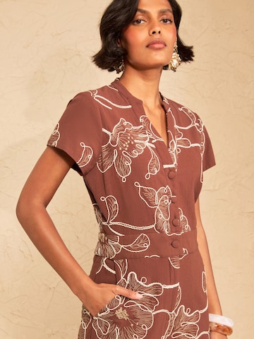 love & roses Jumpsuit in Braun