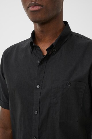 Coupe regular Chemise 'Trostol' Matinique en noir