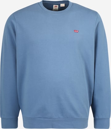 Levi's® Big & Tall Sweatshirt in Blau: predná strana
