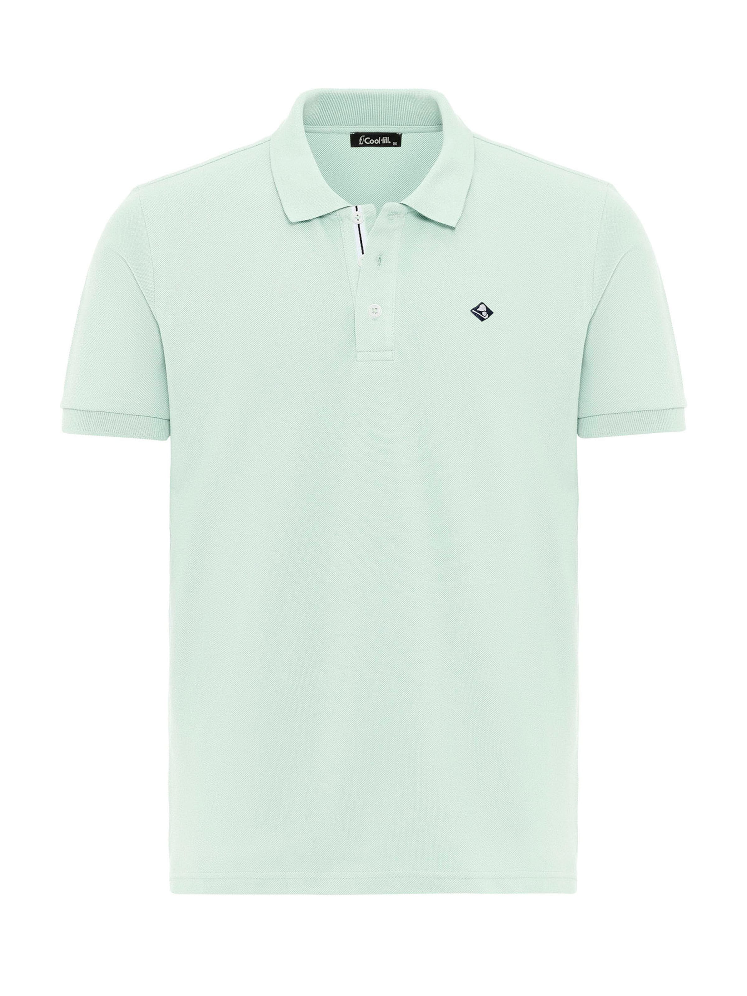 Cool Hill Μπλουζάκι 'Jesus' σε πράσινο: μπροστά