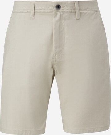 Pantalon chino 'John' QS en beige : devant