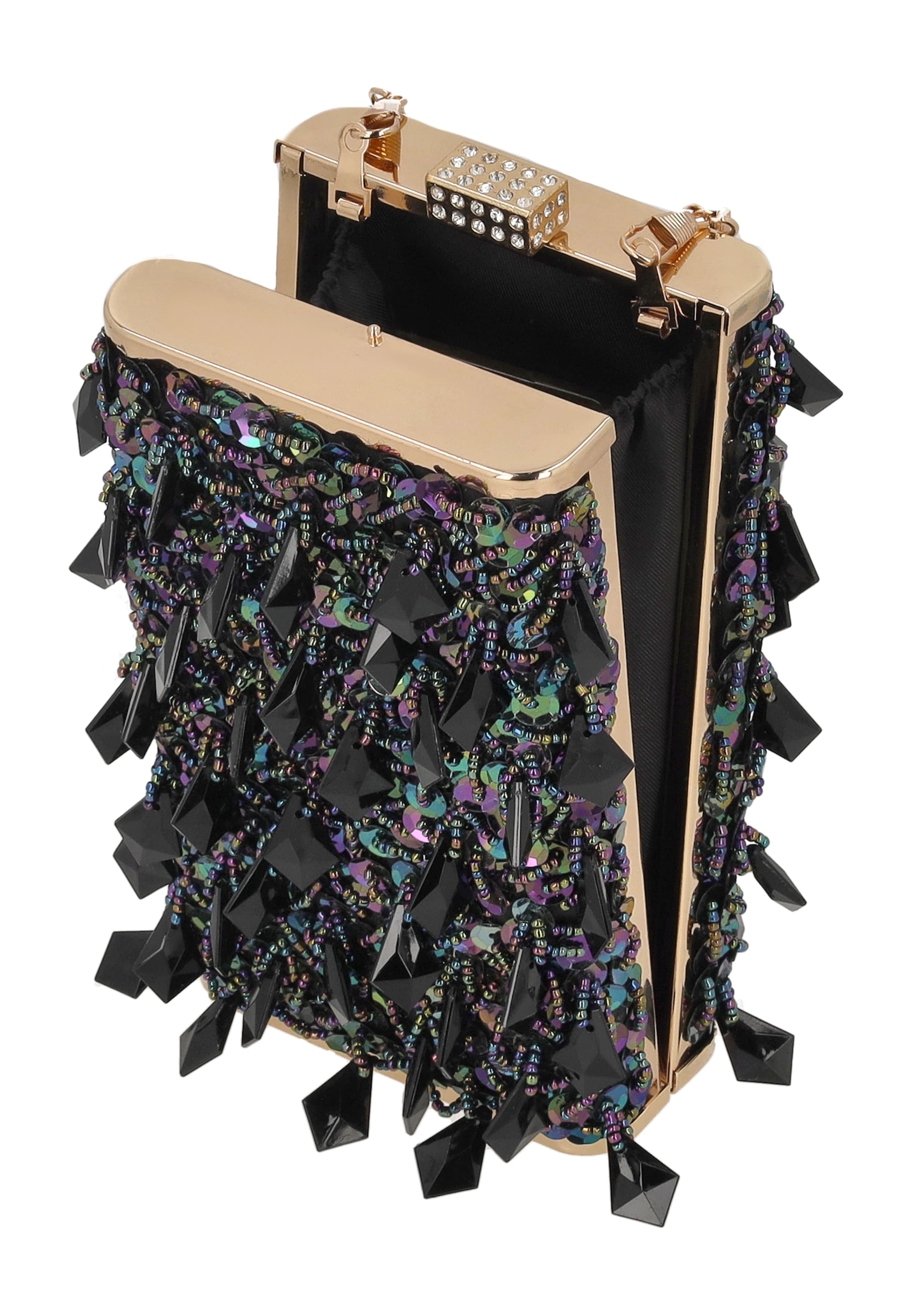 faina - Bolso de noche en azul