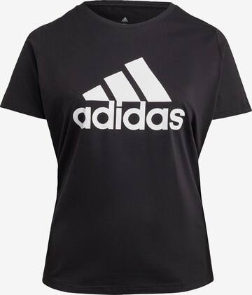 T-shirt fonctionnel 'Essentials' ADIDAS SPORTSWEAR en noir : devant