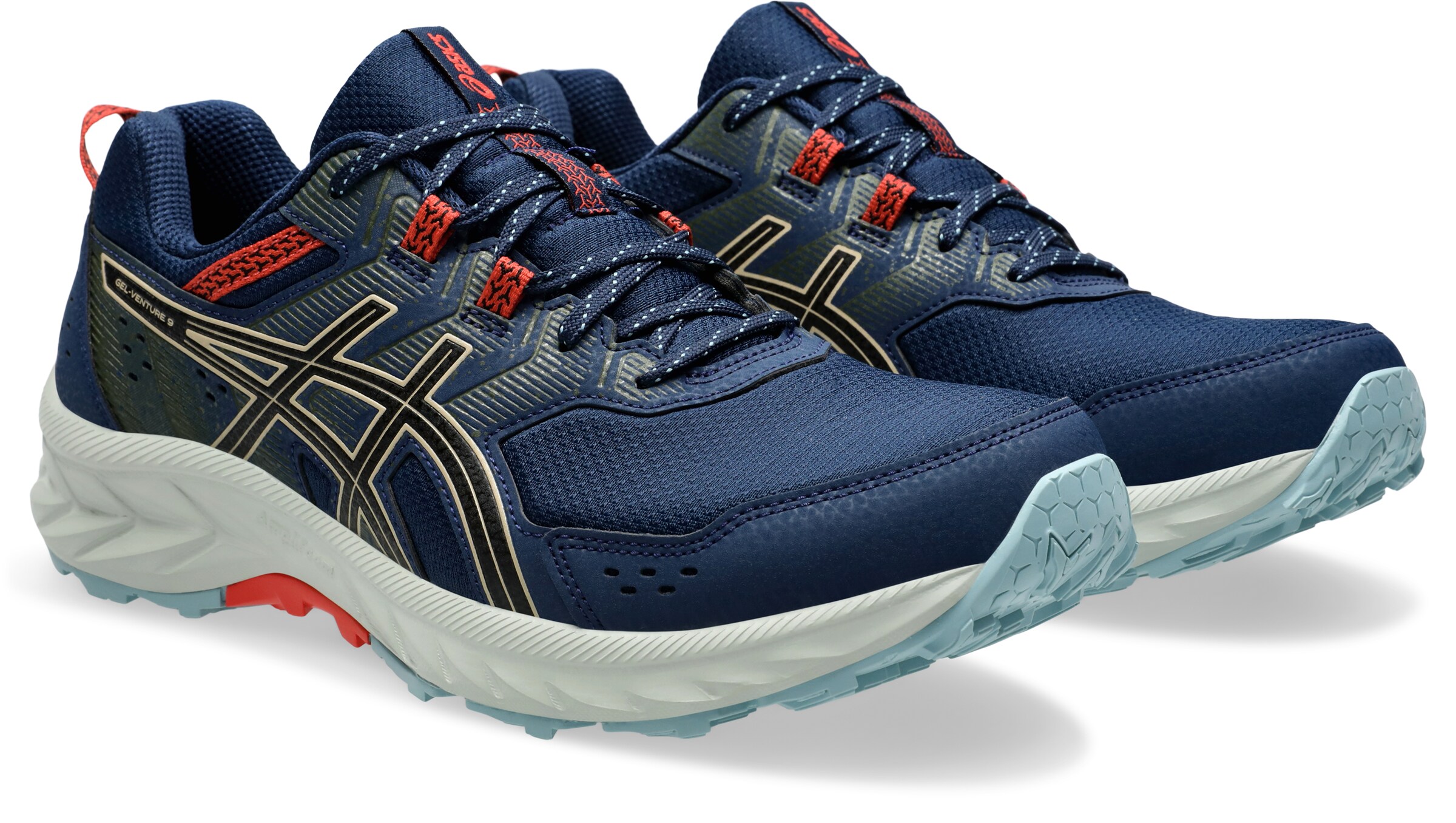 Chaussure de course 'GEL-VENTURE 9' ASICS en bleu