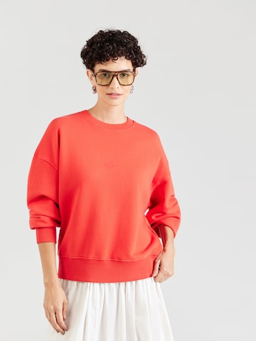 Lala Berlin Sweatshirt i röd: framsida
