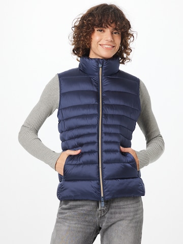 SAVE THE DUCK Vest 'LYNN' in Blue: front