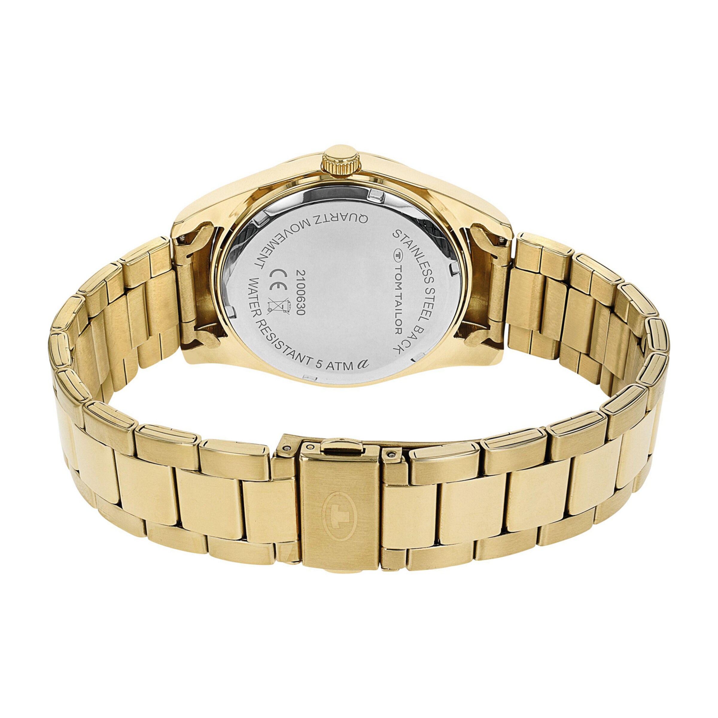 TOM TAILOR Uhr in Gold