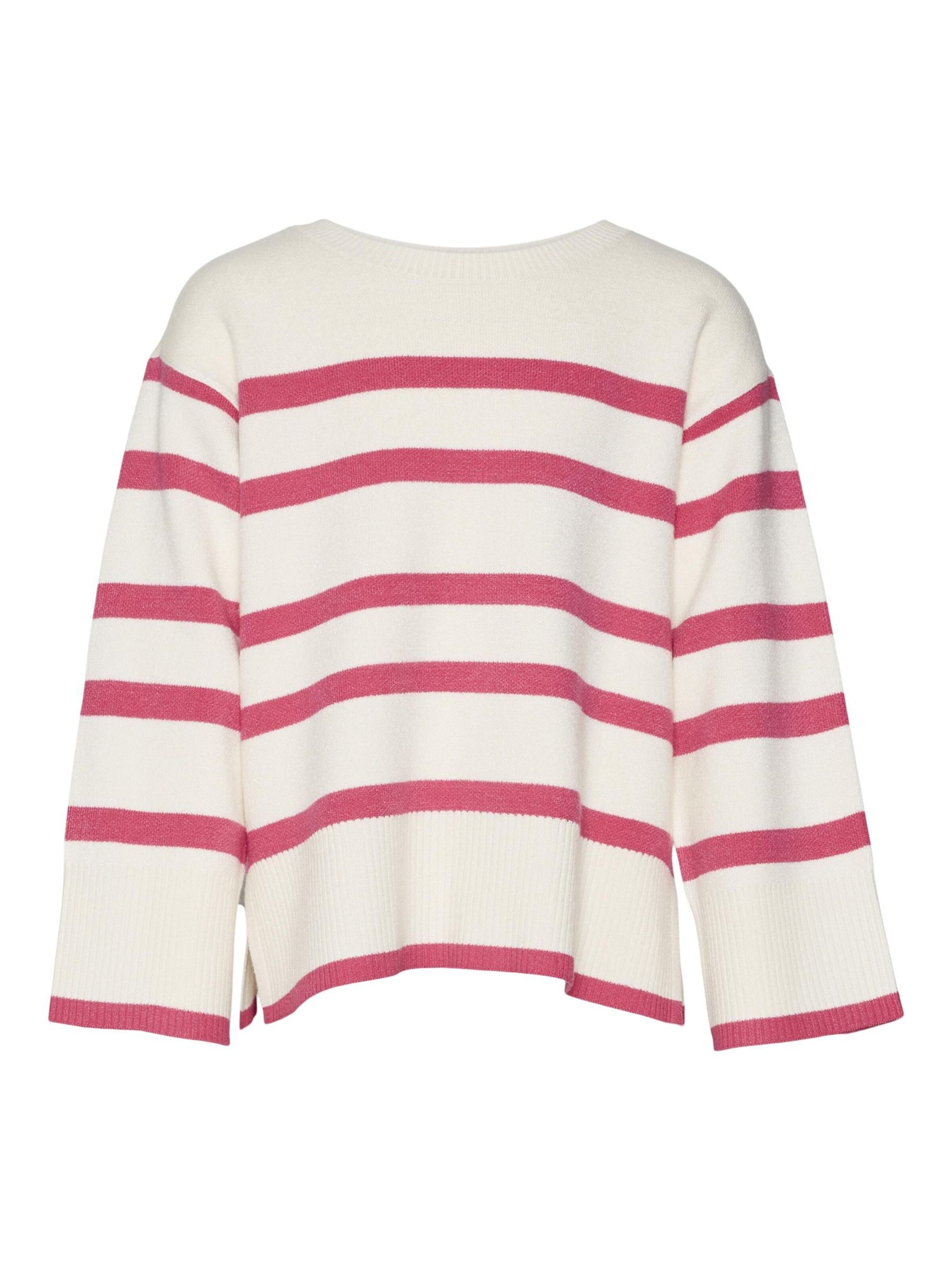 Vero Moda Girl Pullover 'SABA' in Beige: Vorderseite