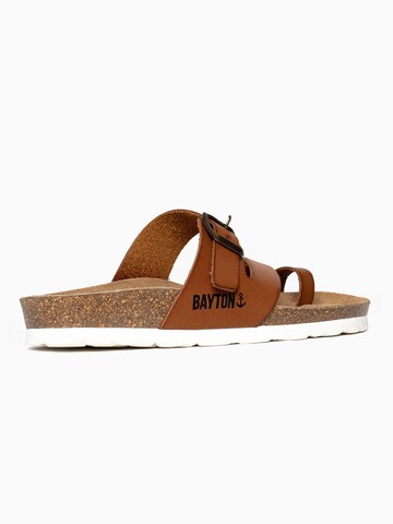 Bayton Pantolette 'Biscaye' in Braun