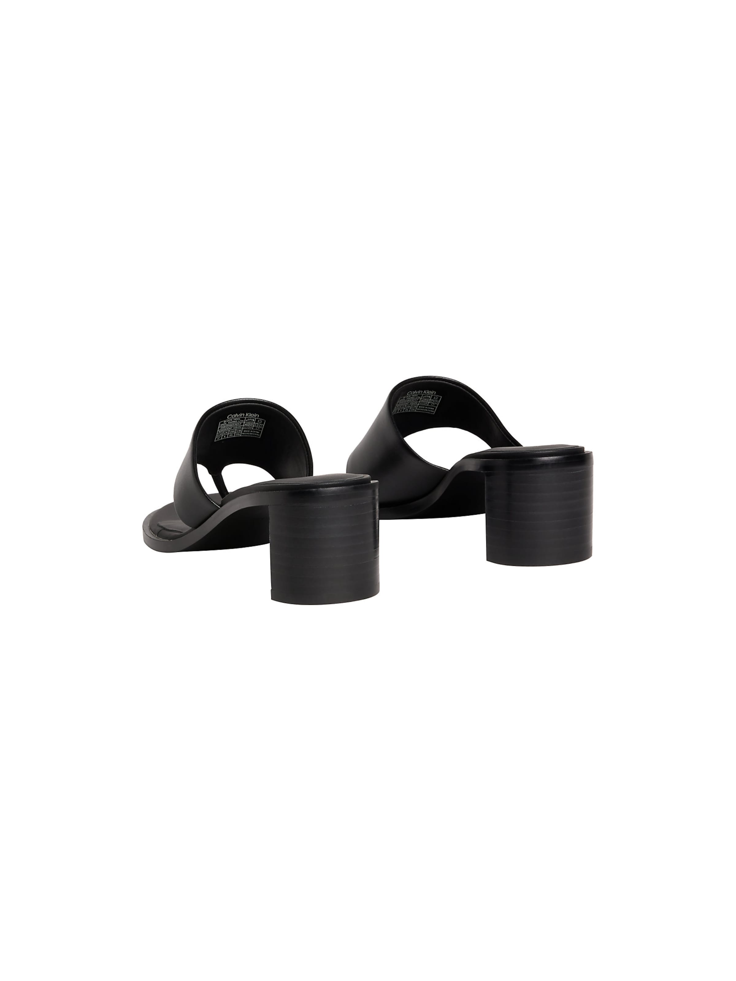 Calvin Klein Zehentrenner 'Marghe' in Schwarz