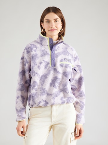 COLUMBIA Športen pulover 'Helvetia™ II' | vijolična barva: sprednja stran