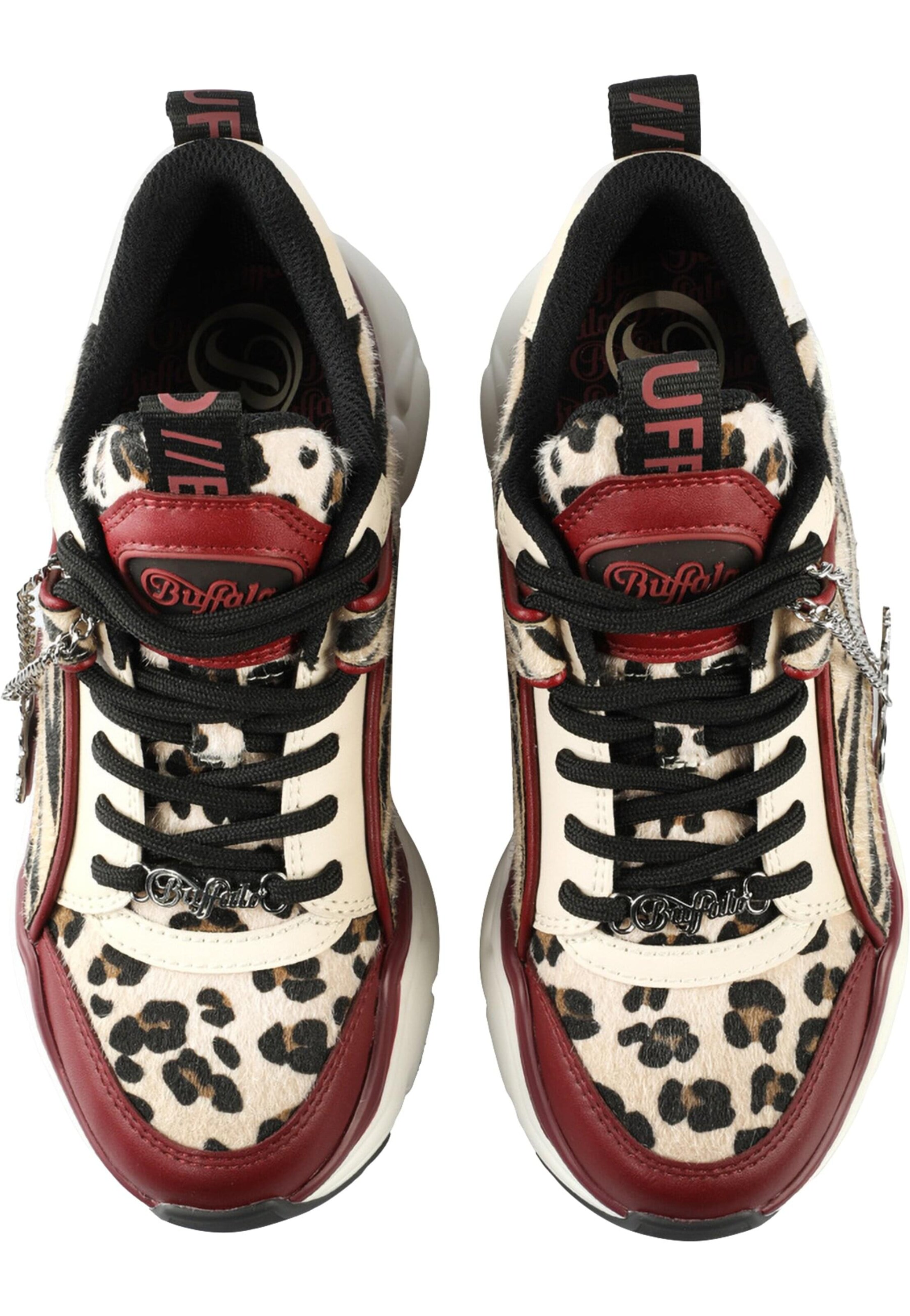 Baskets basses BUFFALO en rouge