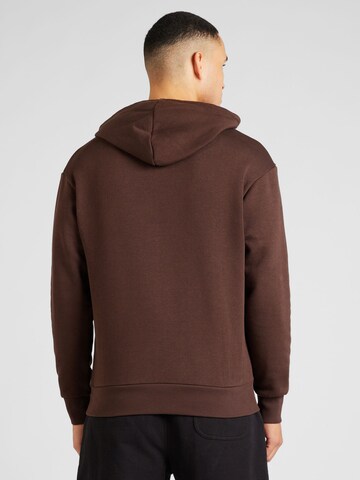 JACK & JONES Sweatshirt 'BRADLEY' in Bruin