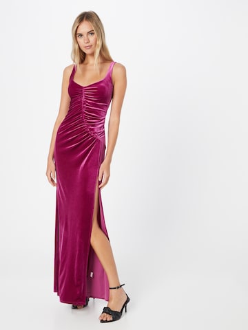 purpurinė TFNC Vakarinė suknelė 'TARA': priekis