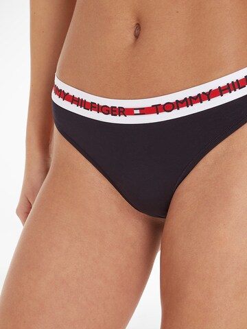 Tommy Hilfiger Underwear Normální Tanga – modrá