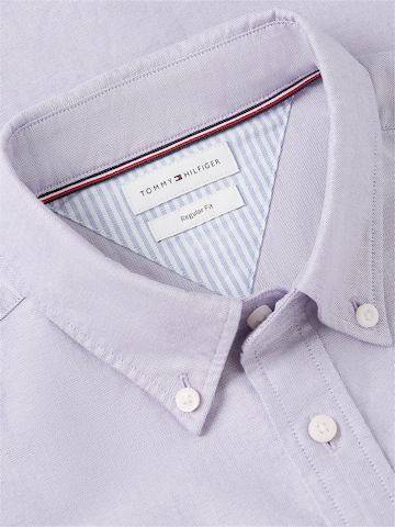 Coupe regular Chemise TOMMY HILFIGER en violet