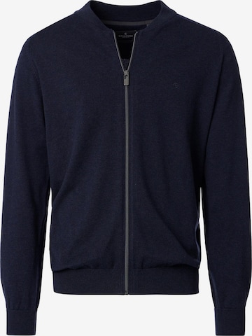 CASAMODA Gebreid vest 'Basic' in Blauw: voorkant