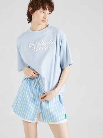 Low Lights Studios Shirt 'SHUTTER' in Blue: front
