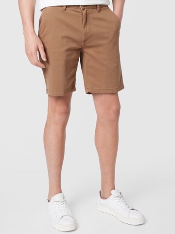 Regular Pantalon chino Cotton On en beige : devant