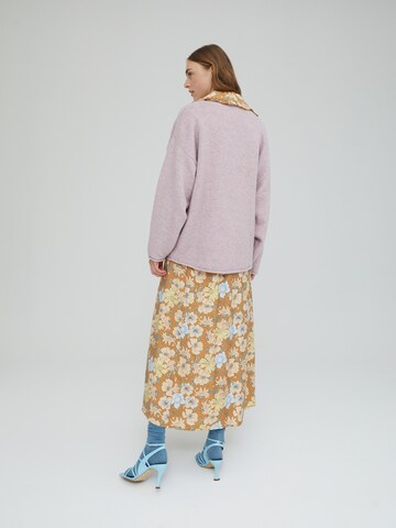 EDITED Sweter 'Aleena' w kolorze fioletowy