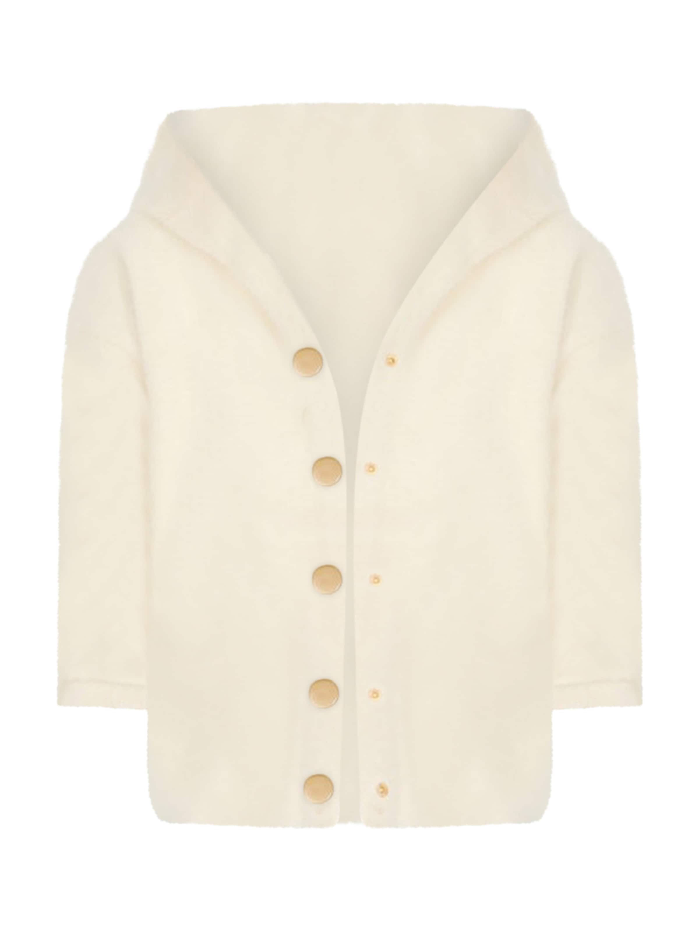 No Matter What Strickjacke in Weiß: Vorderseite