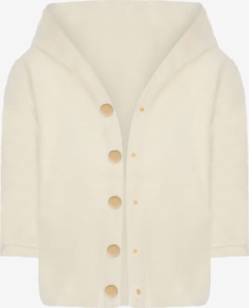 No Matter What Gebreid vest in Wit: voorkant