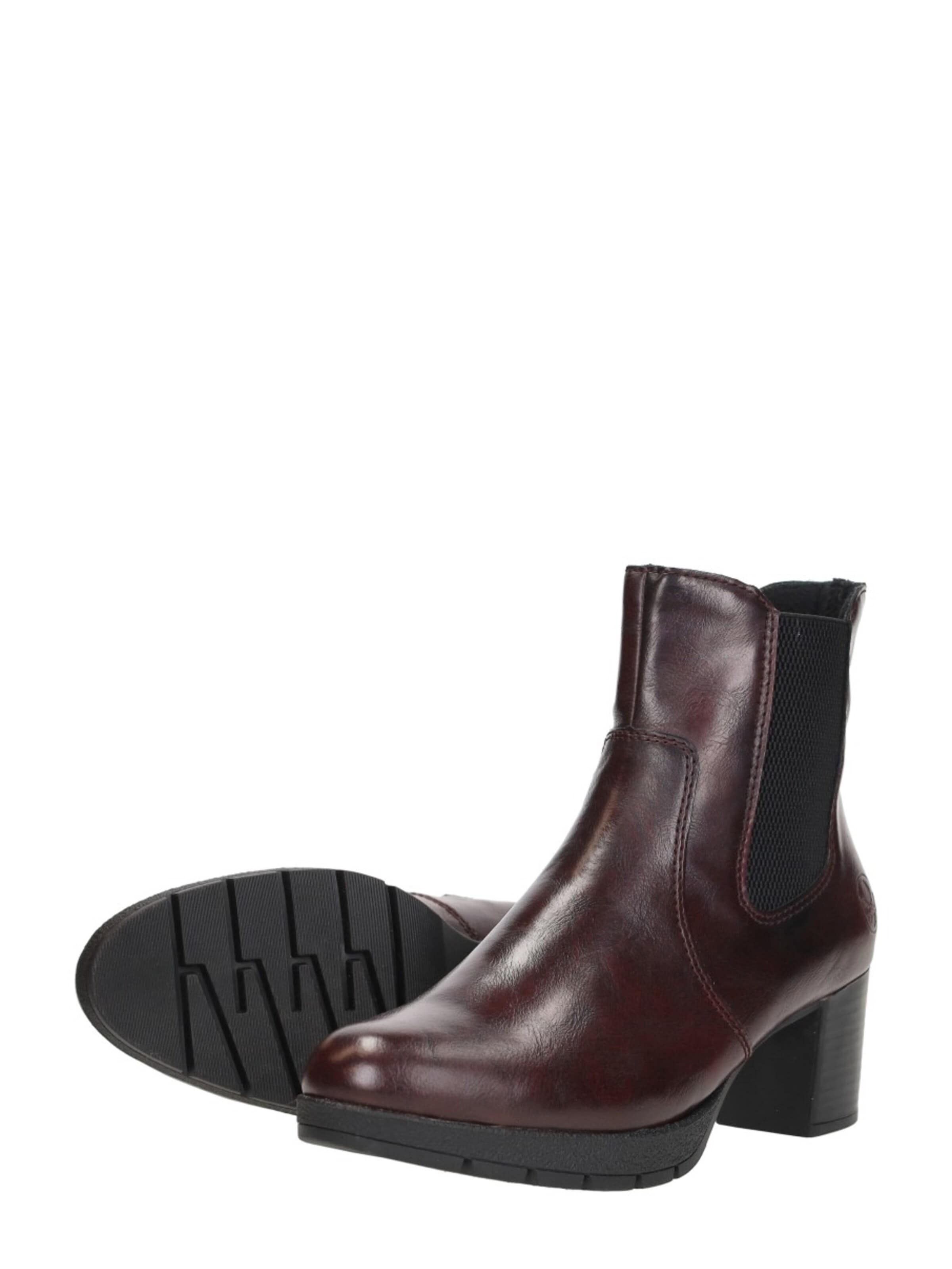 Rieker Chelsea boots in Rood
