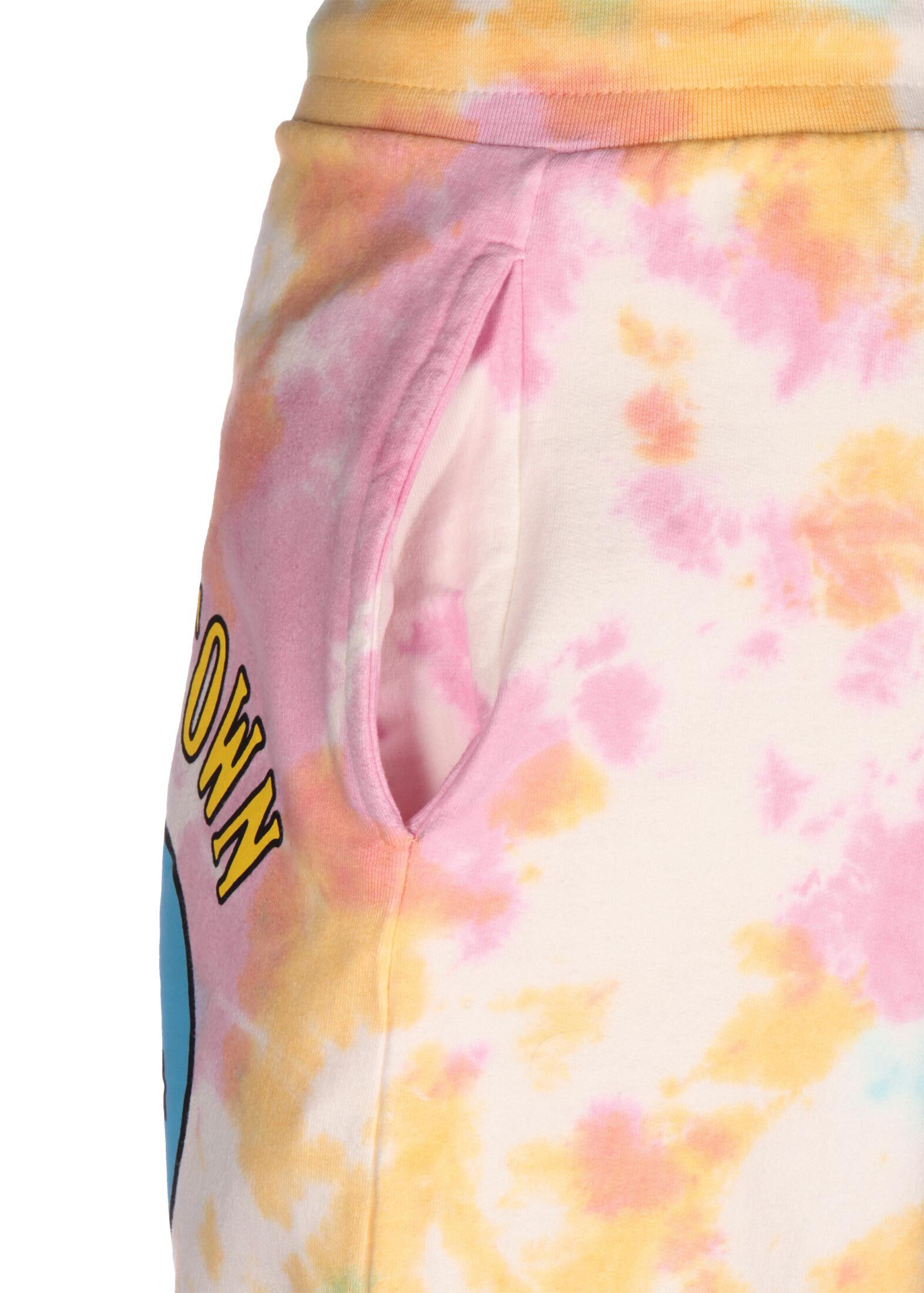 MARKET Loosefit Kalhoty 'Market Smiley Multi Tie Dye Chinatown' – mix barev