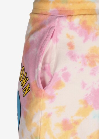 MARKET Loose fit Pants 'Market Smiley Multi Tie Dye Chinatown' in Mixed colors