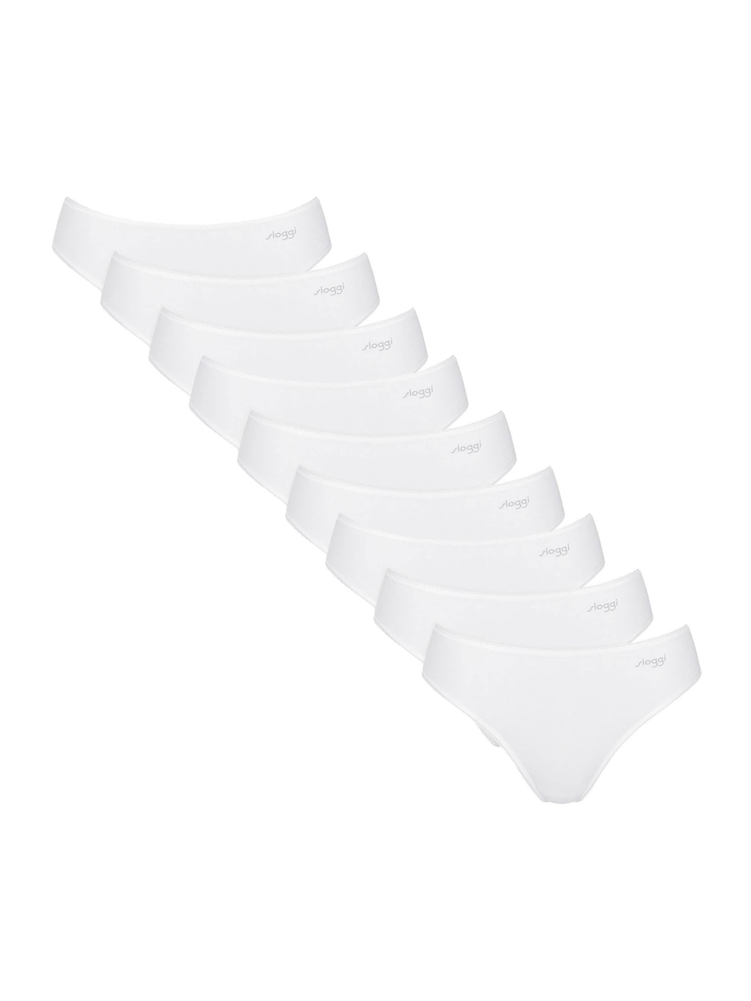 SLOGGI - Braga 'Pure Comfort' en blanco: frente