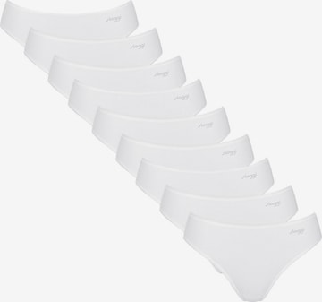 SLOGGI - Braga 'Pure Comfort' en blanco: frente