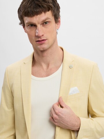 Finshley & Harding London Slim fit Suit ' Brixdon-Hoxdon ' in Yellow
