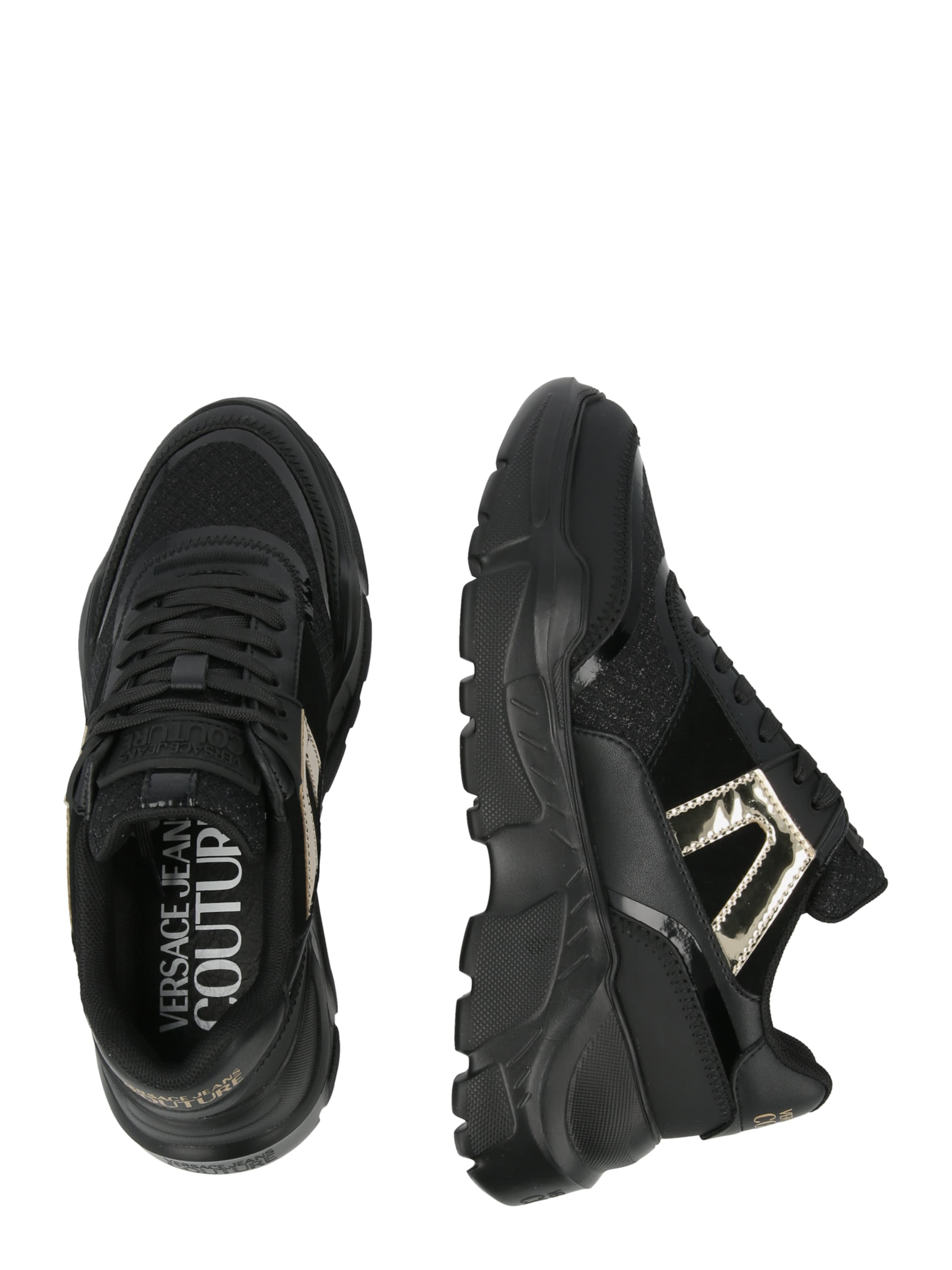 Versace Jeans Couture Низкие кроссовки 'FONDO SPEEDTRACK DIS. SC4' в Черный