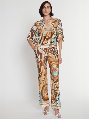 Ana Alcazar Loose fit Trousers ' Pikila ' in Mixed colours