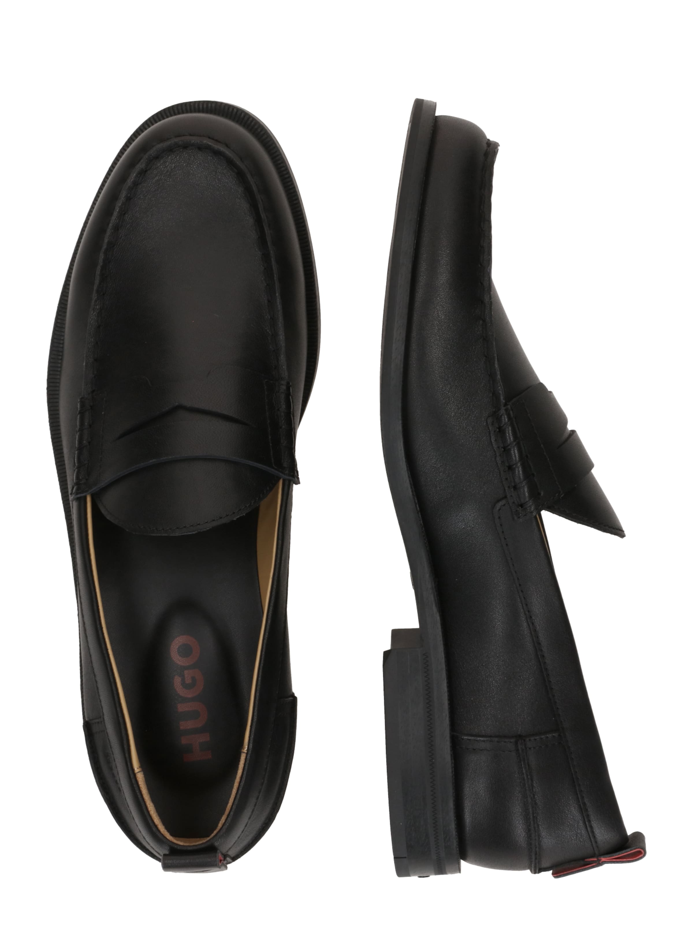 HUGO Μοκασίνι 'Varian' σε μαύρο