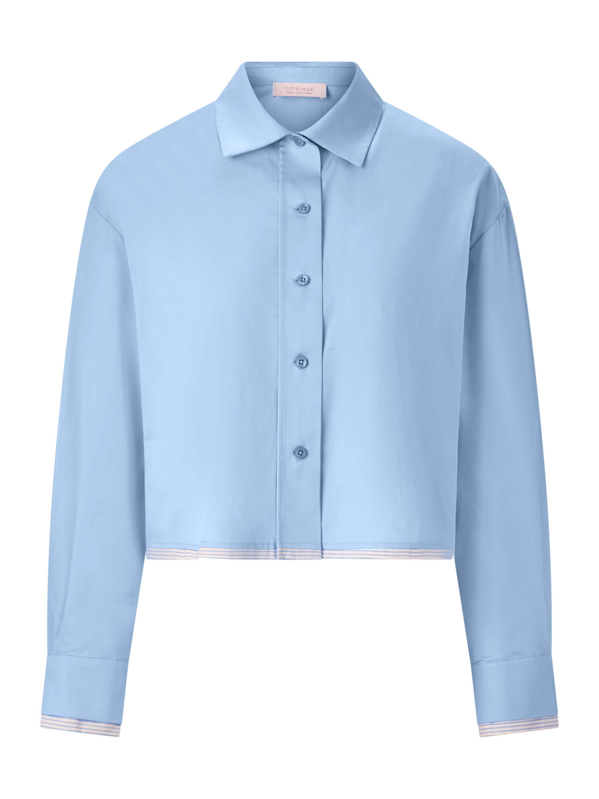 Rich & Royal - Blusa en azul: frente