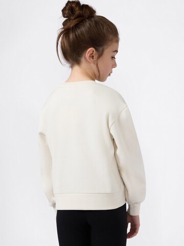 Felpa di Champion Authentic Athletic Apparel in bianco