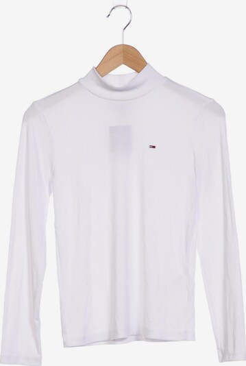 Tommy Jeans Langarmshirt in S in weiß, Produktansicht