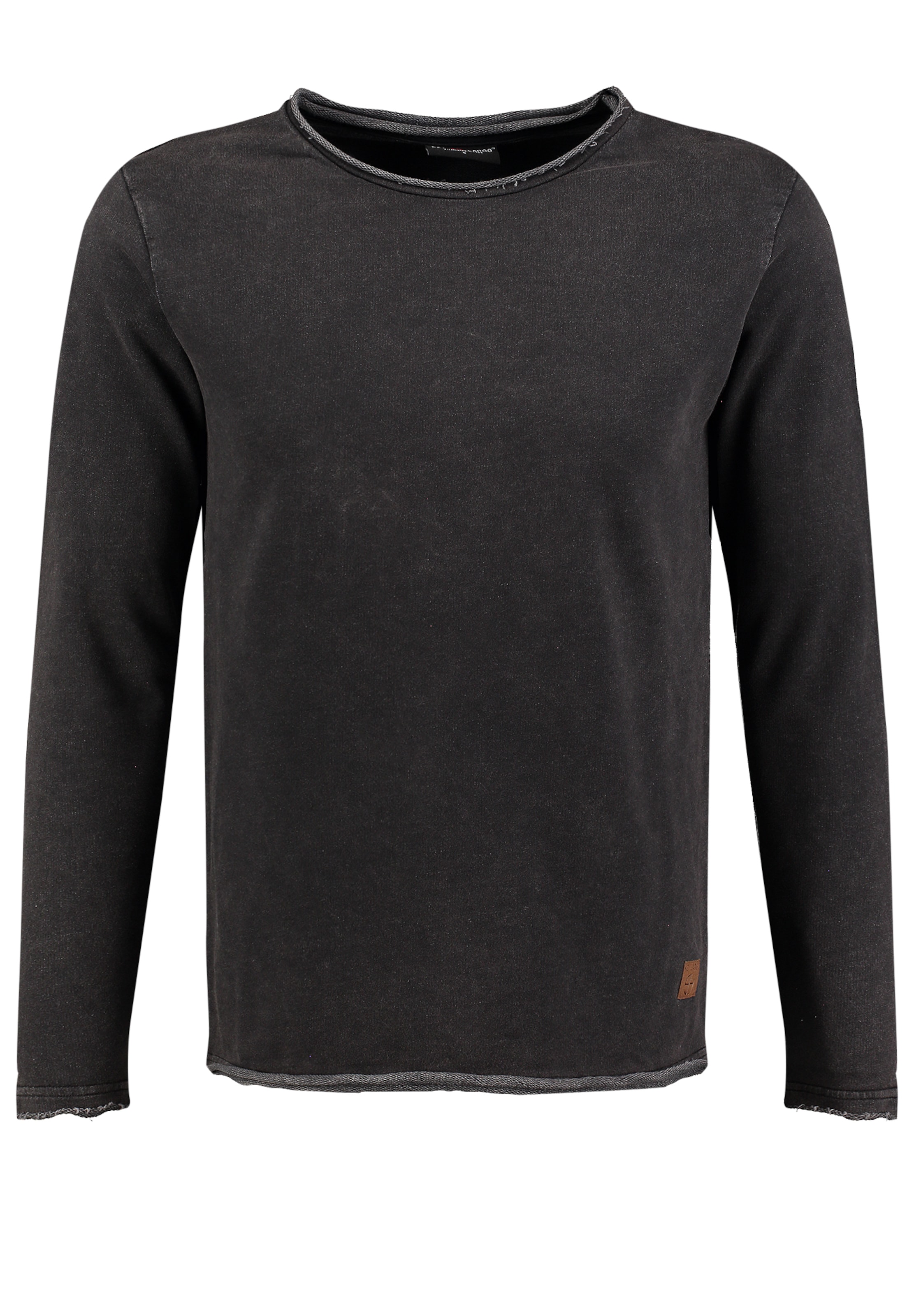 Key Largo Μπλούζα φούτερ 'Level' σε μαύρο: μπροστά