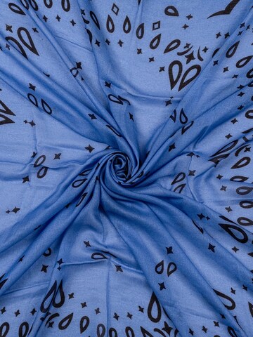 SILK & CASHMERE Sjaal in Blauw