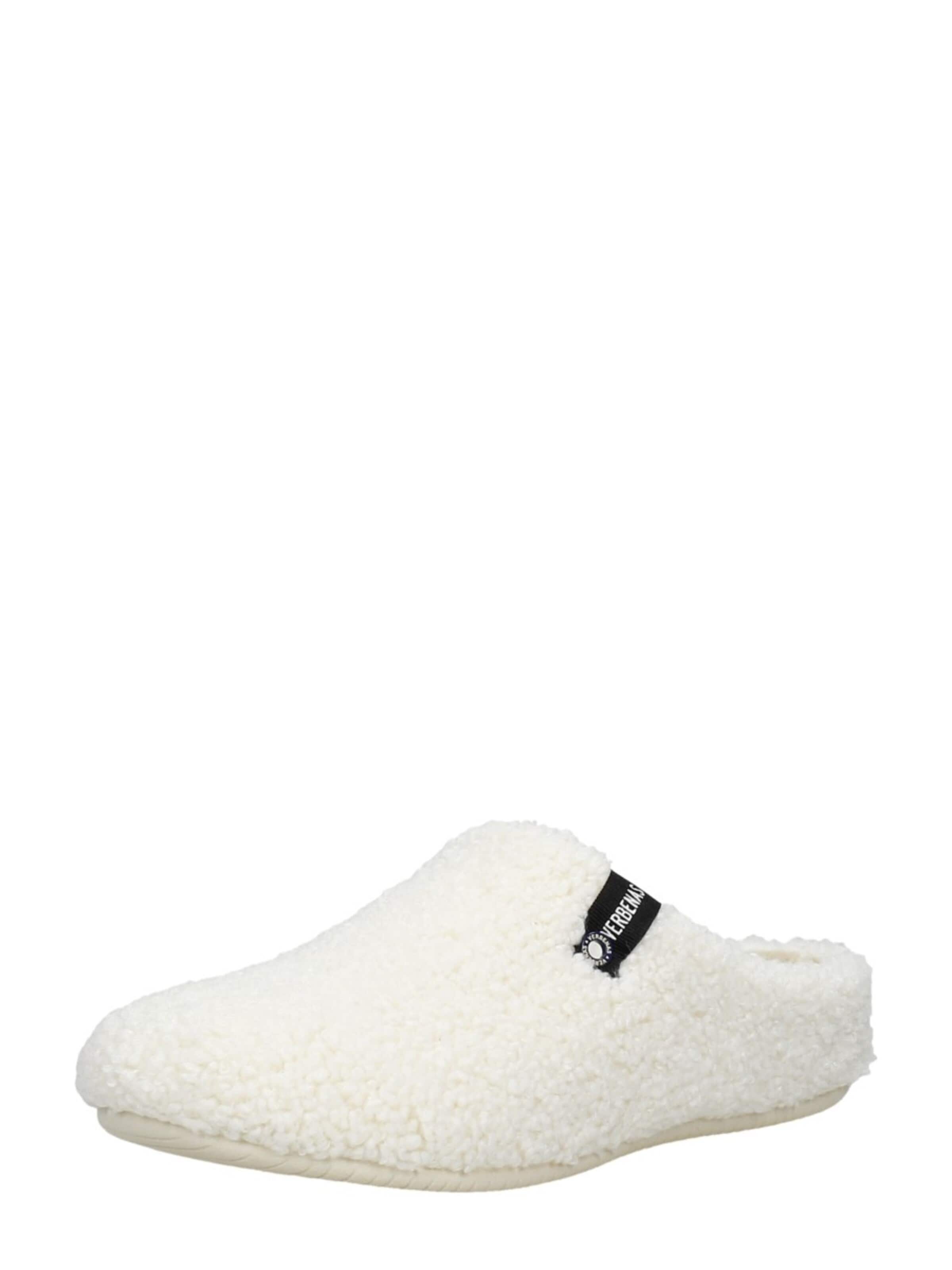 Pantoufle 'York' VERBENAS en blanc
