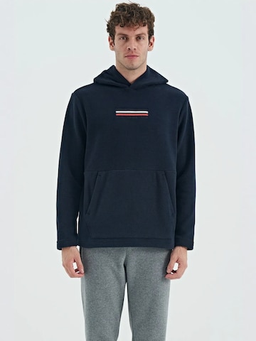 Tommy Life - Sweatshirt em azul: frente