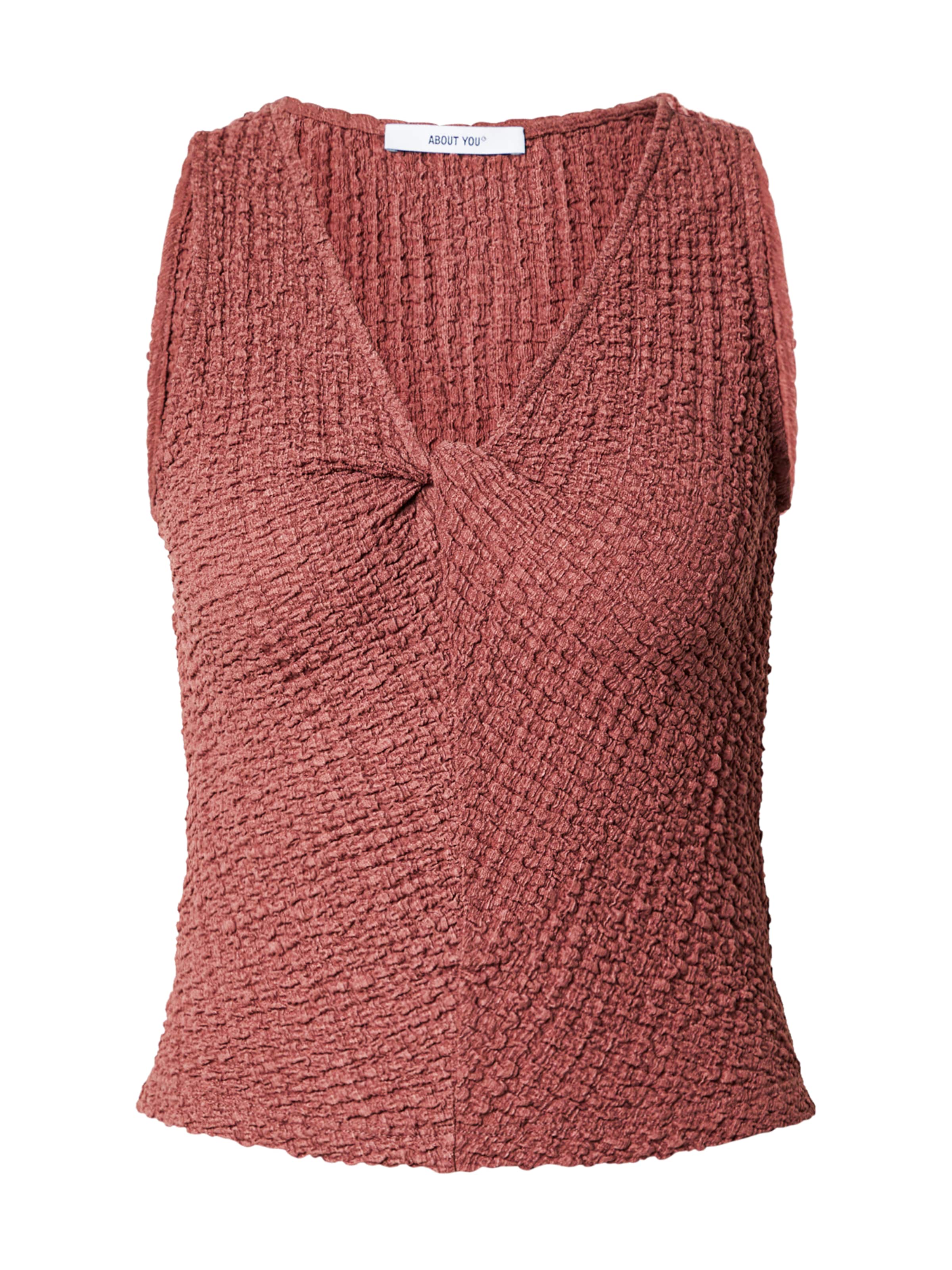 Haut 'Carla' ABOUT YOU en rouge : devant