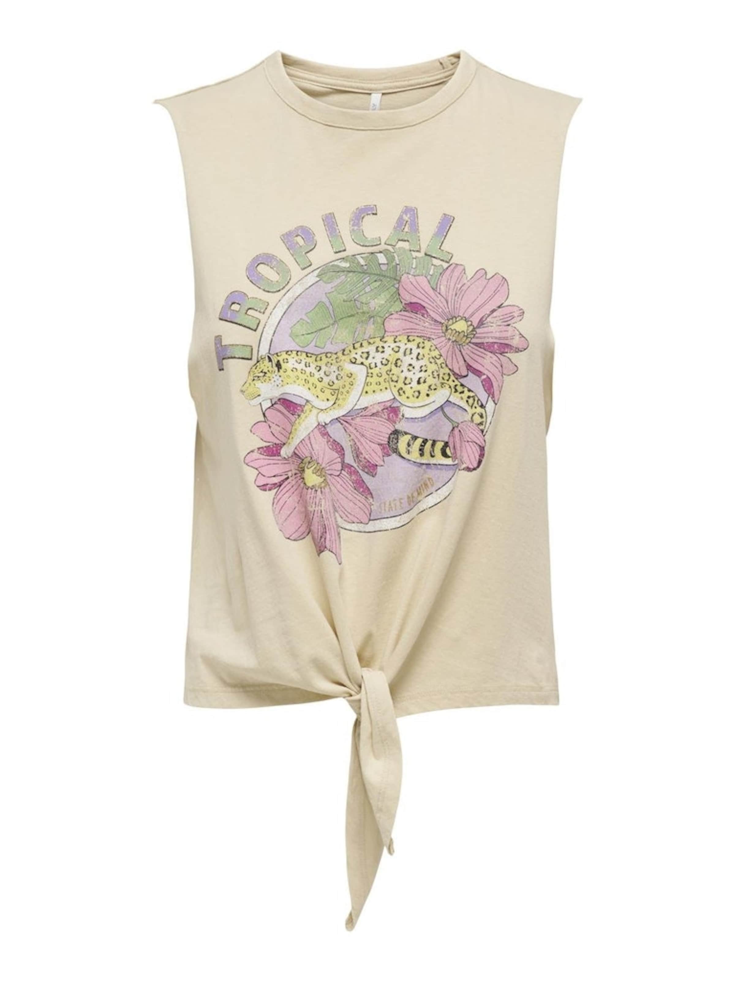 ONLY Top 'ONLLucy' in Beige: Vorderseite