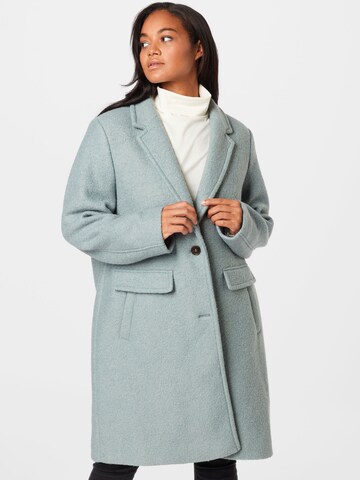 Esprit Curves Between-Seasons Coat in Green: front